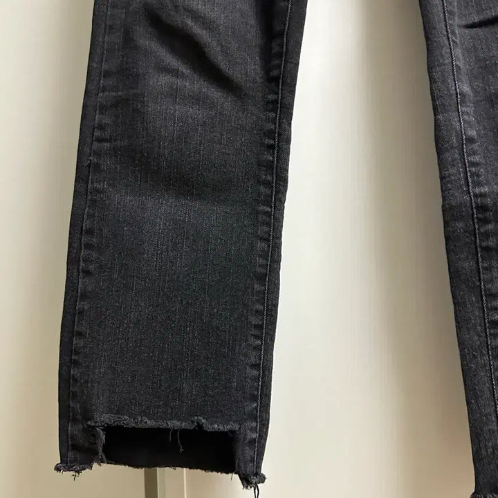 [BUNJANG] Black Straight Fit Jeans M / 흑청 일자핏 팬츠M