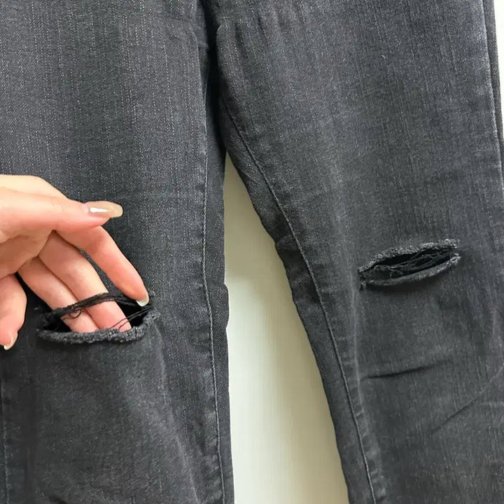 [BUNJANG] Black Straight Fit Jeans M / 흑청 일자핏 팬츠M