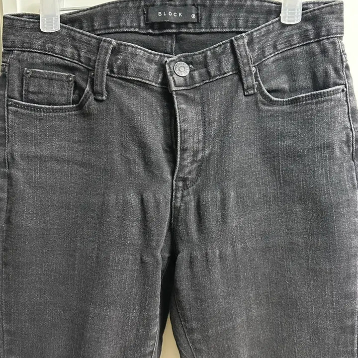 [BUNJANG] Black Straight Fit Jeans M / 흑청 일자핏 팬츠M