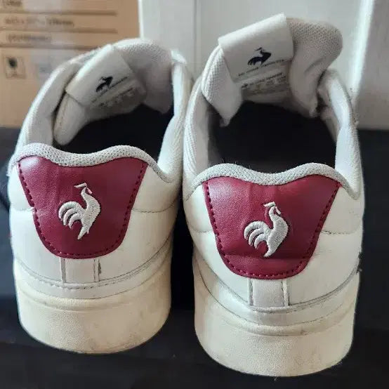 [BUNJANG] Le Coq Sportif Leather Sneakers (235mm) / 구매가 189000원 르꼬끄 운동화 (가죽) 235미리~이쁘고 고급스러워