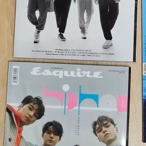 [BUNJANG] Seventeen Hip-Hop Team Esquire Magazine Bundle Set / 세븐틴 힙합팀 에스콰이어 21년 11월  잡지 일괄