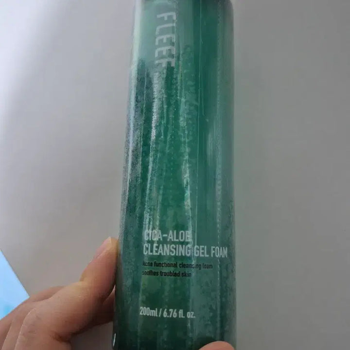 [BUNJANG] Pleef Cica Aloe Cleansing Gel Foam / 플리프 시카 알로에 클렌징 젤 폼