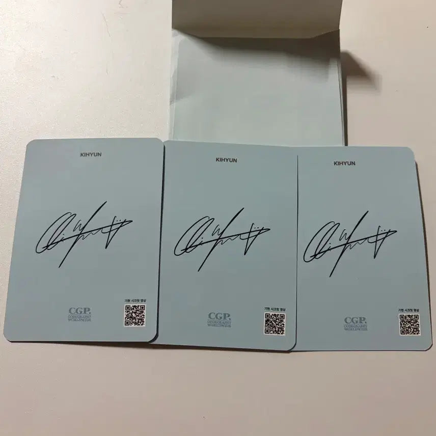 몬스타엑스 기현 포토카드