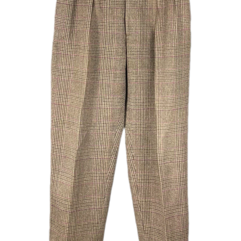 [BUNJANG] Polo Ralph Lauren Check Wool Suspender Two-Tuck Slacks Pants / [34] 폴로랄프로렌 체크 울 서스펜서 투턱 슬랙스 팬츠
