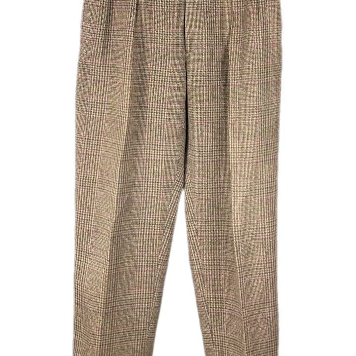 [BUNJANG] Polo Ralph Lauren Check Wool Suspender Two-Tuck Slacks Pants / [34] 폴로랄프로렌 체크 울 서스펜서 투턱 슬랙스 팬츠