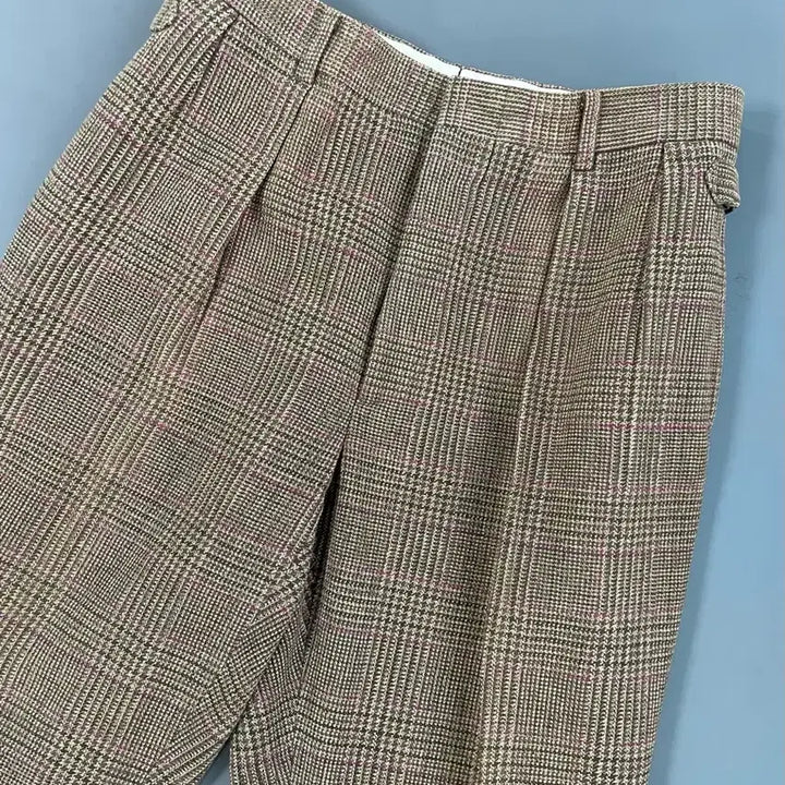 [BUNJANG] Polo Ralph Lauren Check Wool Suspender Two-Tuck Slacks Pants / [34] 폴로랄프로렌 체크 울 서스펜서 투턱 슬랙스 팬츠