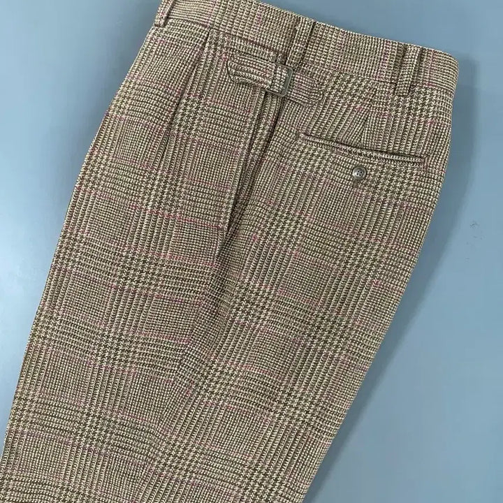 [BUNJANG] Polo Ralph Lauren Check Wool Suspender Two-Tuck Slacks Pants / [34] 폴로랄프로렌 체크 울 서스펜서 투턱 슬랙스 팬츠