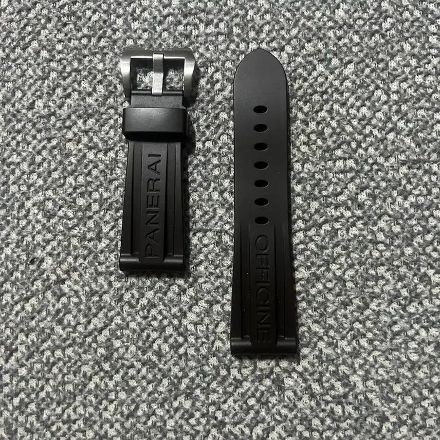 [BUNJANG] Panerai Rubber Strap / 파네라이 진브라운 러버스트랩 팝니다 27/22