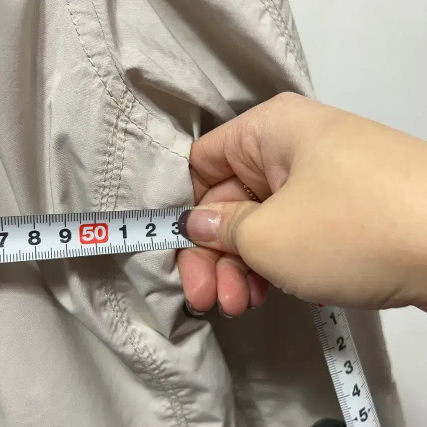 [SOLD OUT] 타미힐피거 베이지색 야상 점퍼 S