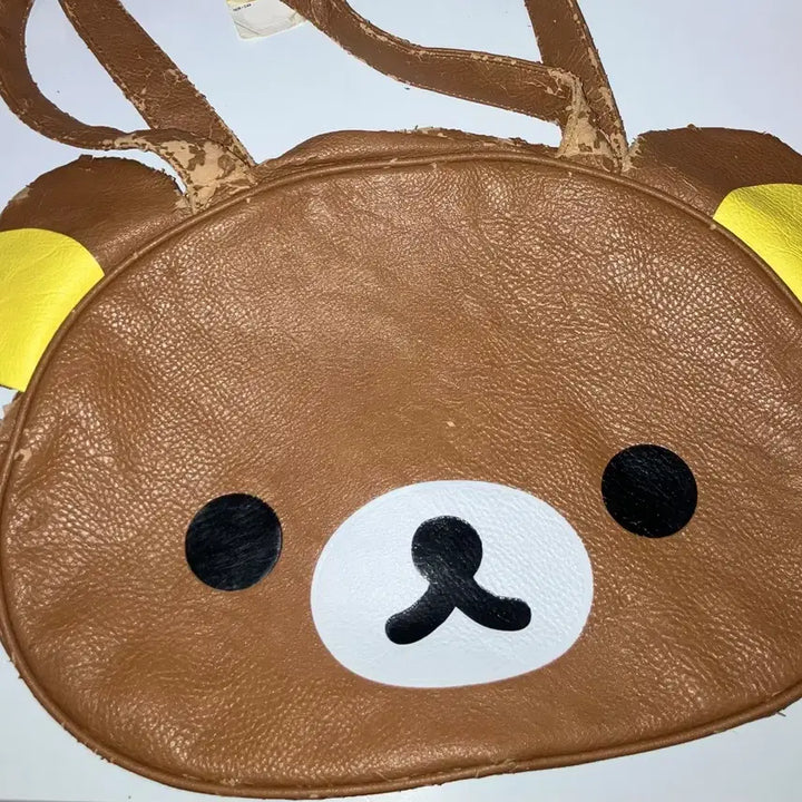 [BUNJANG] Rilakkuma Leather Bag / 리락쿠마 가죽느낌 가방 (고전)