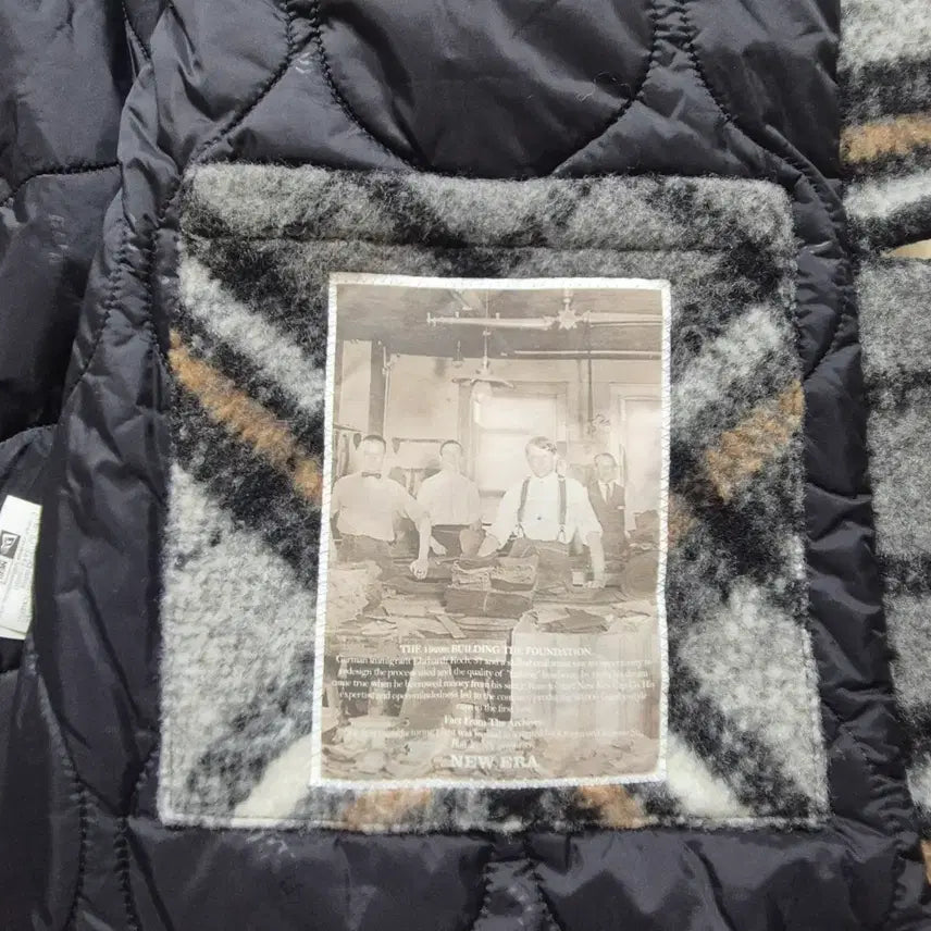 [BUNJANG] New Era Originators Plaid CPO Jacket / 뉴에라 오리지네이터스 플래드CPO 자켓(공용가능)110