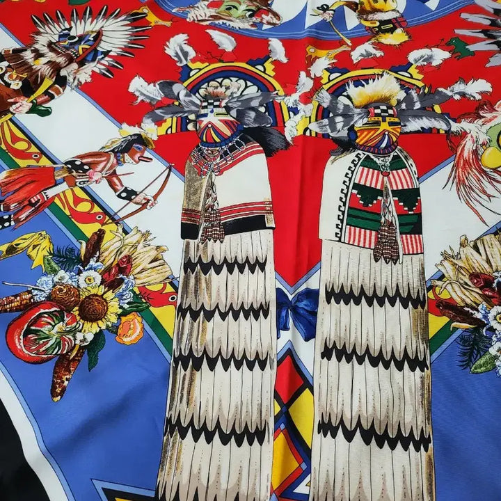 [BUNJANG] Hermès Giant Triangle Silk Scarf / 에르메스 자이언트 트라이앵글 실크스카프