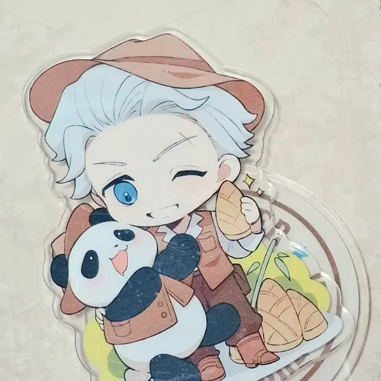 [BUNJANG] Winbre Panda Acrylic Stand Bundle Set / 윈브레 판다 아크릴스탠드 3종 중국 사쿠라 스오 우메미야