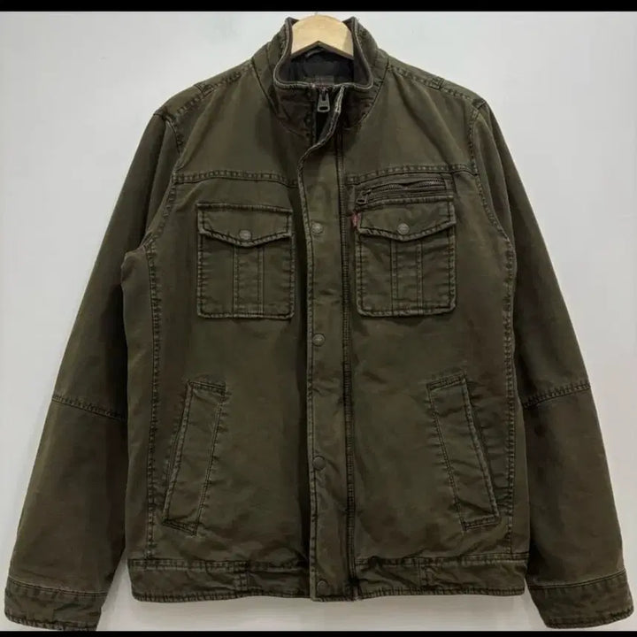 [BUNJANG] Levi's Khaki Field Jacket / 리바이스 카키색 야상 자켓