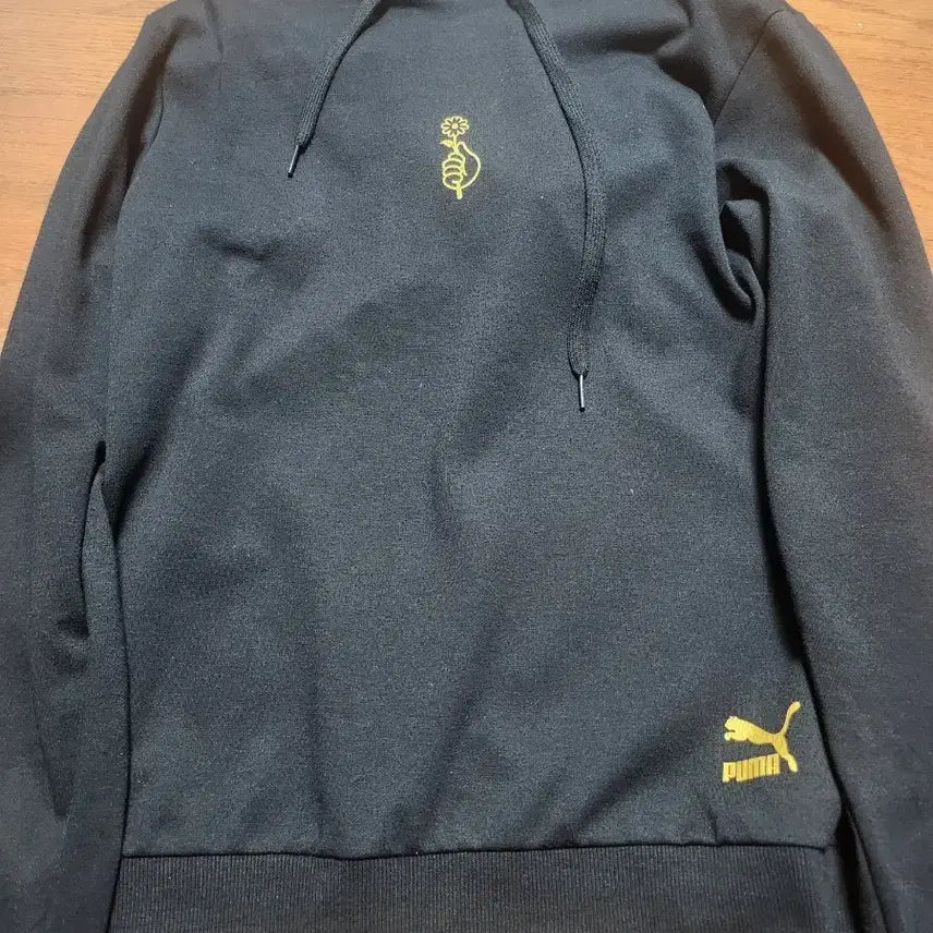 [BUNJANG] Puma Black Hoodie M / 푸마 블랙 후드티 m