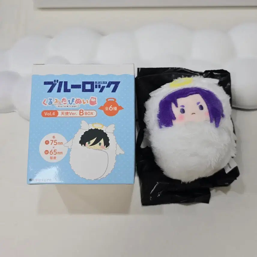 [BUNJANG] Blue Lock Mikage Reo Tapestry Angel Plush / 블루록 미카게 레오 타피누이 천사 누이