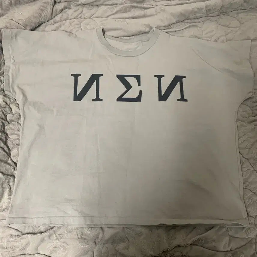 [BUNJANG] IZ*E GOSHA Short Sleeve Gray (Size 2) / 이지 고샤 반팔 그레이 (2사이즈)