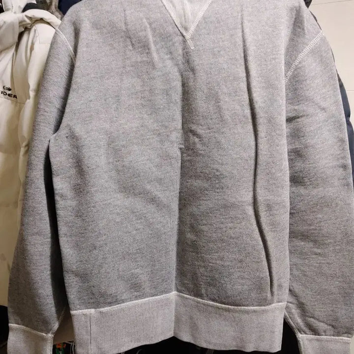[BUNJANG] Polo Fleece Sweatshirt / 폴로 기모 맨투맨