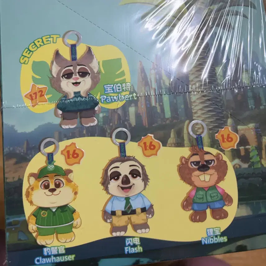 [BUNJANG] Zootopia 2 Miniso Keyring (6 Types) / 미니소 주토피아 2 키링 미개봉 새상품 6종