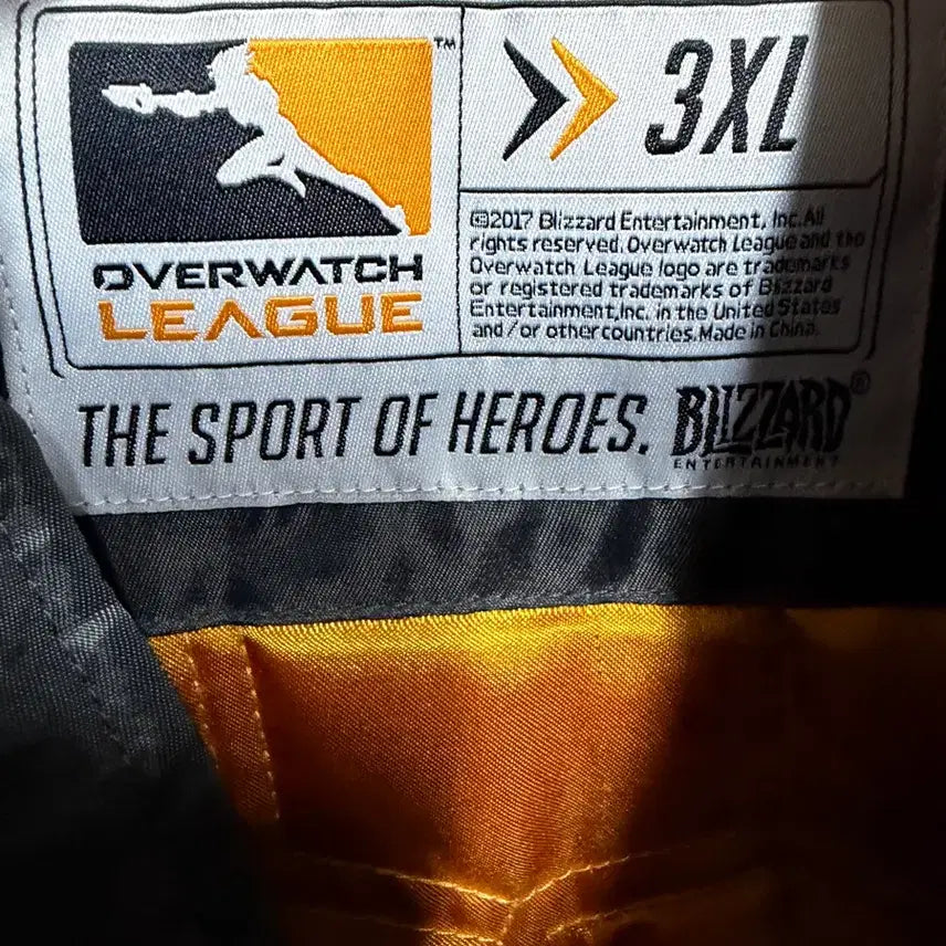 [BUNJANG] Overwatch League Jacket (Black, 3XL) / [정품] 오버워치 리그 재킷