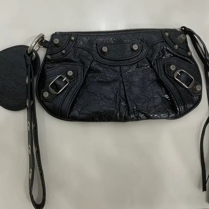 [BUNJANG] Balenciaga Le Cagole Mini Multi Pouch Clutch Bag Black / 발렌시아가 르카골 미니 멀티 파우치 클러치백 가방 블랙