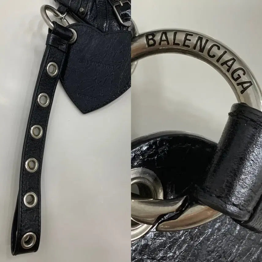 [BUNJANG] Balenciaga Le Cagole Mini Multi Pouch Clutch Bag Black / 발렌시아가 르카골 미니 멀티 파우치 클러치백 가방 블랙
