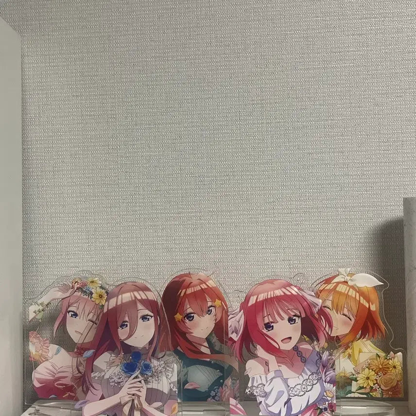 [BUNJANG] The Quintessential Quintuplets Acrylic Stand Bundle Set / 5등분의 신부 제일복권 아크릴 스탠드