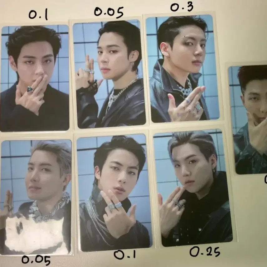 방탄소년단 standard edition 포토카드