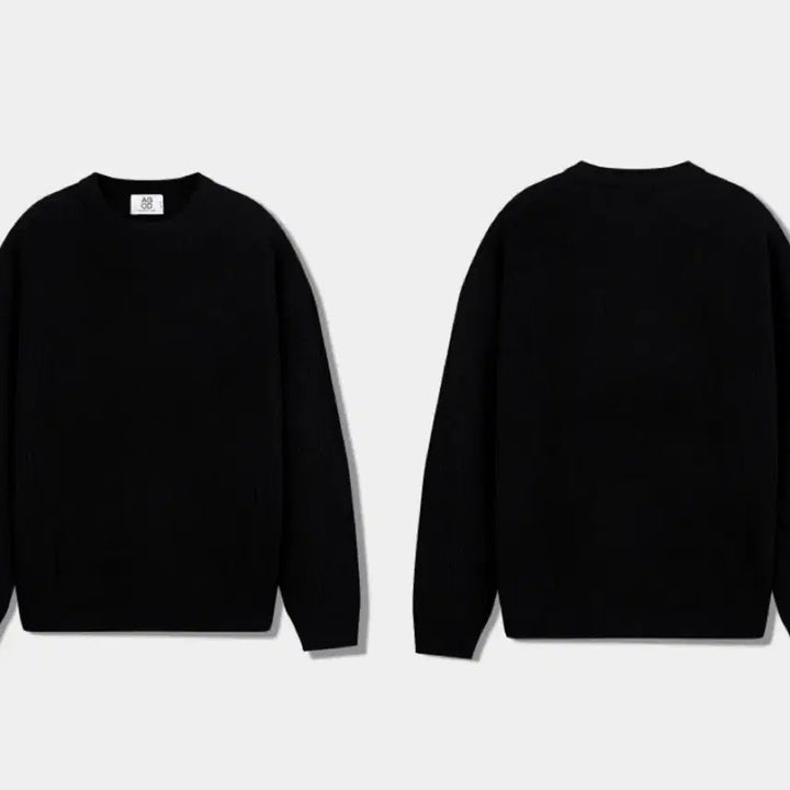 [BUNJANG] A.G.E.O.D. Crew Neck Oversized Knit (Black, L) / 에이지오디 크루넥 오버핏 블랙 니트 L 새상품