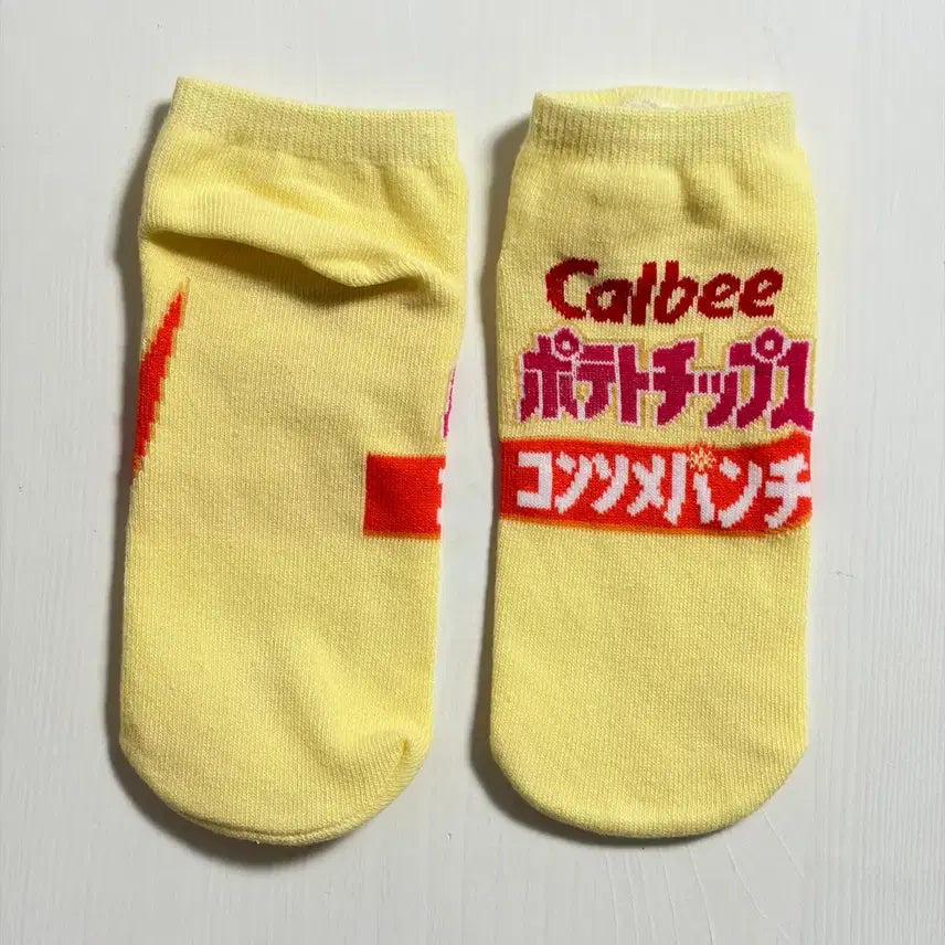 [BUNJANG] Calbee Potato Chip Socks / (일본양말) Calbee 포테토칩 숏 양말
