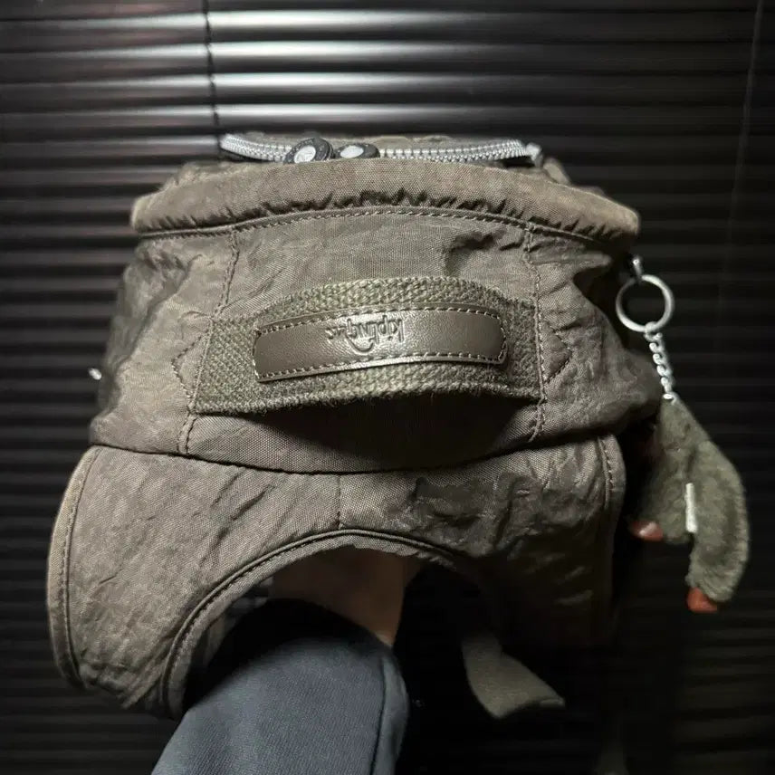[BUNJANG] Kipling Brown Backpack with Gorilla Keyring / 키플링 브라운 갈색 가방 백팩 고릴라 인형 키링 갸루 쵸코 너드 모리걸