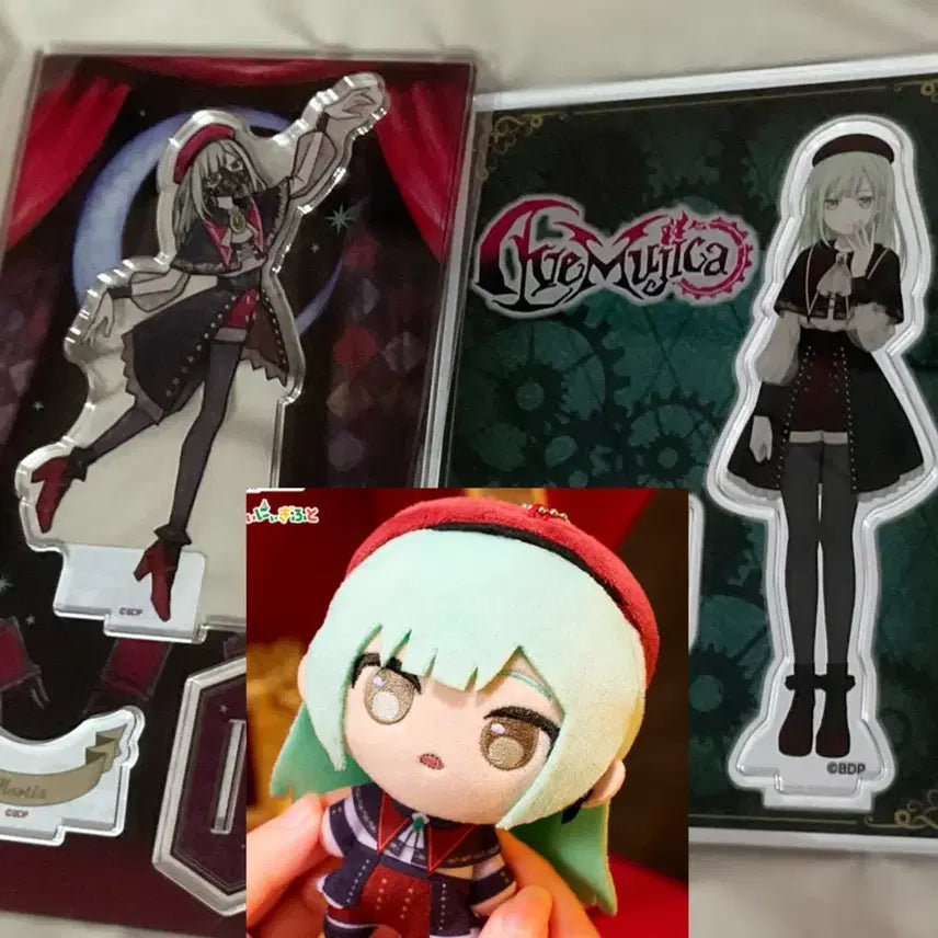 [BUNJANG] BanG Dream! Mutsumi Mortis Acrylic Stand Bundle Set / 뱅드림 아베무지카 무츠미 모르티스 아크릴스탠드 푸치슈 굿즈