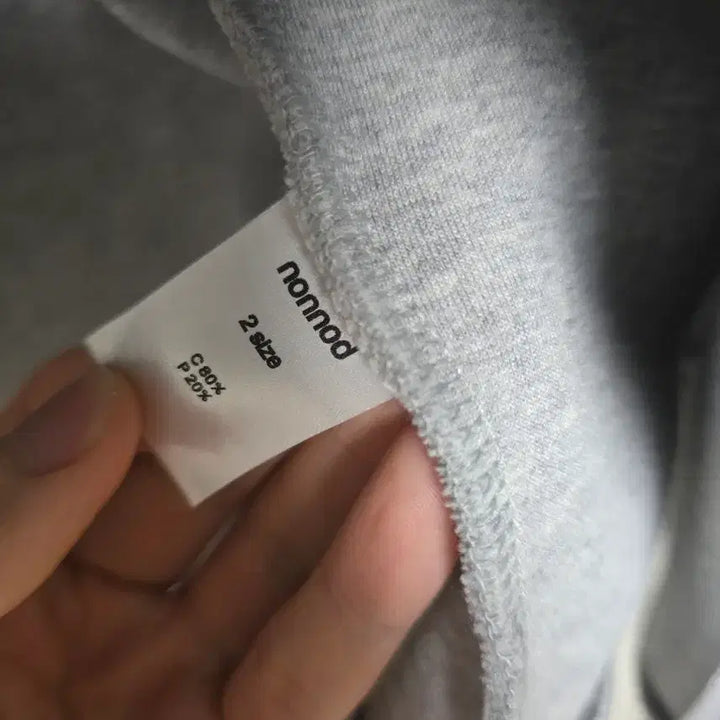 [BUNJANG] Nohnohd Scuba Hoodie / 논노드 스쿠바 후드집업 [2]