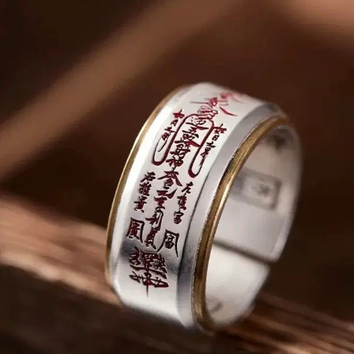 [BUNJANG] Five Directions Talisman Ring / 도: 5방 (로) 재 신/귀 부적 반지20mm