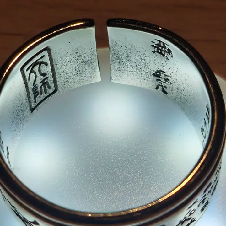 [BUNJANG] Five Directions Talisman Ring / 도: 5방 (로) 재 신/귀 부적 반지20mm