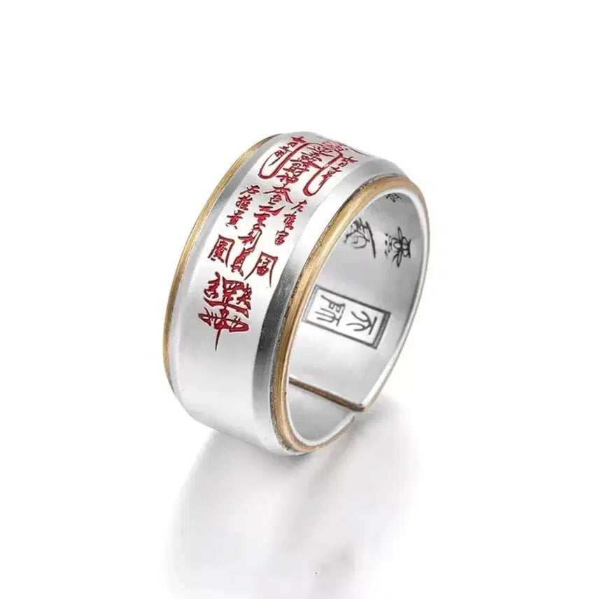 [BUNJANG] Five Directions Talisman Ring / 도: 5방 (로) 재 신/귀 부적 반지20mm