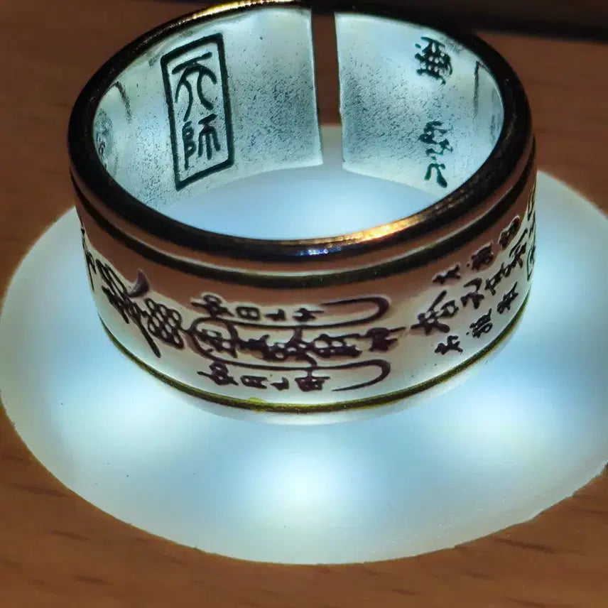 [BUNJANG] Five Directions Talisman Ring / 도: 5방 (로) 재 신/귀 부적 반지20mm