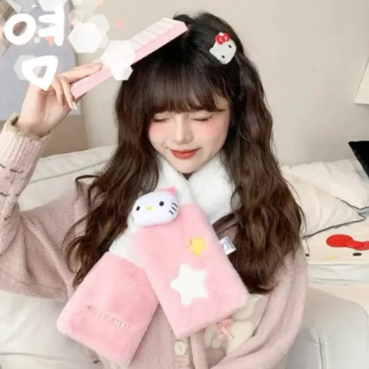 [BUNJANG] Kitty Muffler Scarf / 키티 머플러 목도리 판매