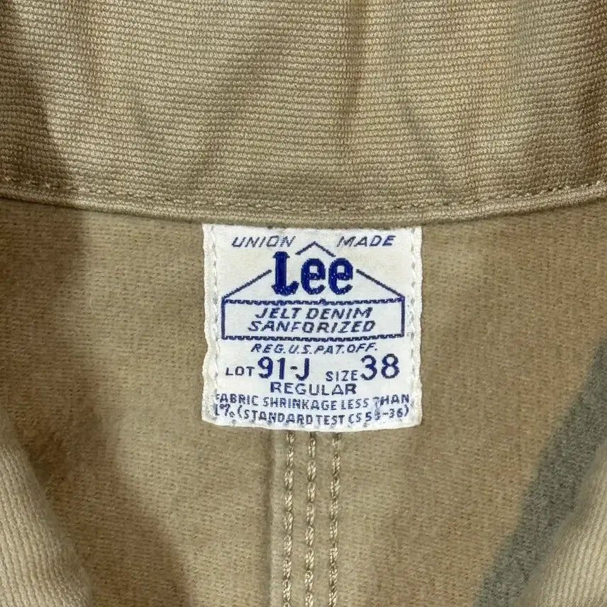 [BUNJANG] Lee 91-J Union Made Chore Jacket / 38) Lee 91-J 유니온메이드 커버올 초어 자켓 몰스킨