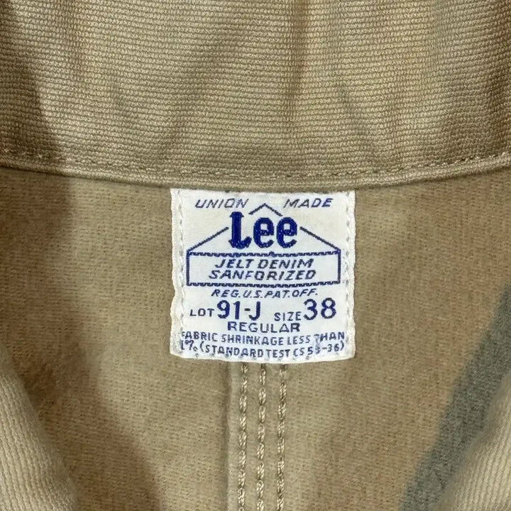 [BUNJANG] Lee 91-J Union Made Chore Jacket / 38) Lee 91-J 유니온메이드 커버올 초어 자켓 몰스킨
