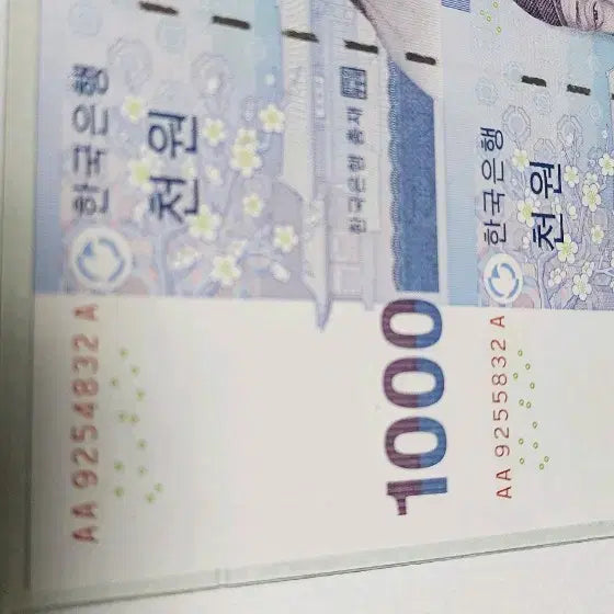 [BUNJANG] 2013 3rd Series 1000 Won Banknote Collection / 2013년 3차 천원 연결형 은행권/[희귀번호] 5종  컬렉션 일괄