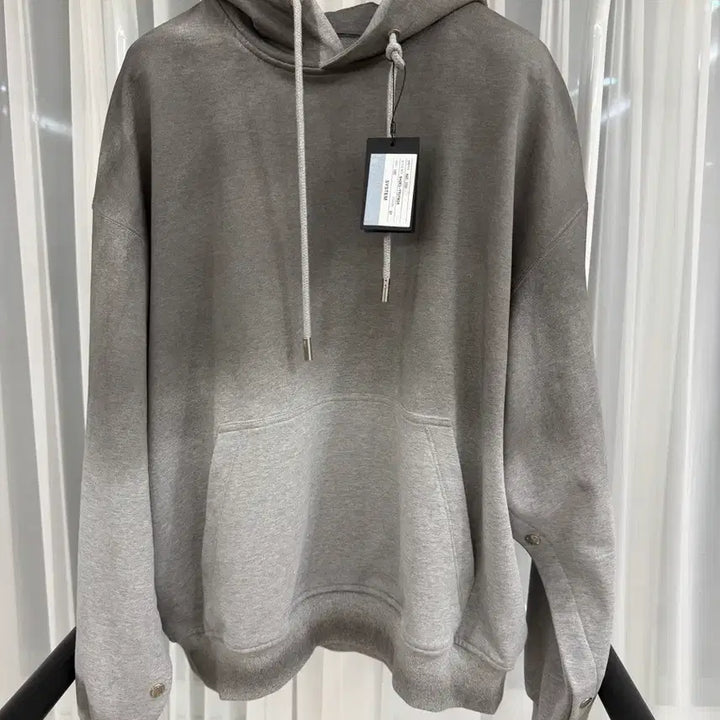 [BUNJANG] System Homme Dirty Washing Oversized Hoodie 100 / 시스템옴므 더티 워싱 오버핏 후드티 맨투맨 100사이즈 새제품 팝니다