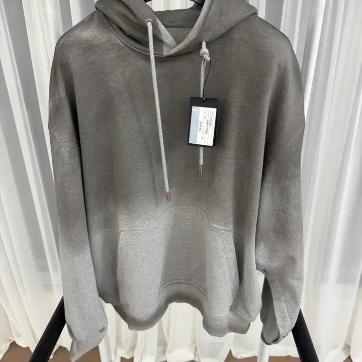 [BUNJANG] System Homme Dirty Washing Oversized Hoodie 100 / 시스템옴므 더티 워싱 오버핏 후드티 맨투맨 100사이즈 새제품 팝니다