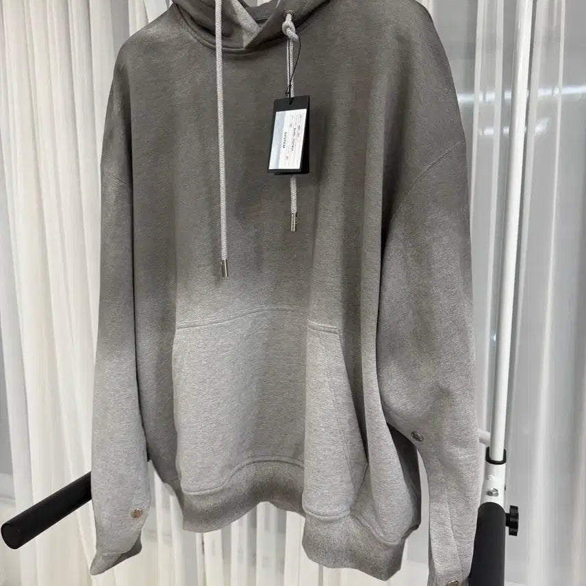 [BUNJANG] System Homme Dirty Washing Oversized Hoodie 100 / 시스템옴므 더티 워싱 오버핏 후드티 맨투맨 100사이즈 새제품 팝니다