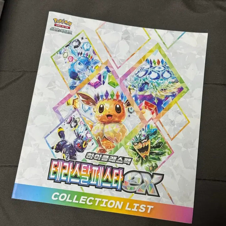 [BUNJANG] Pokemon Card Terastal Eevee Album / 테라스탈 이브이 카드 앨범