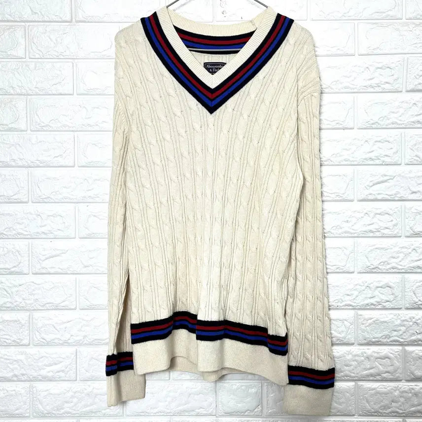 [BUNJANG] Abercrombie Cricket Knit Sweater / 아베크롬비 크리켓 니트 M