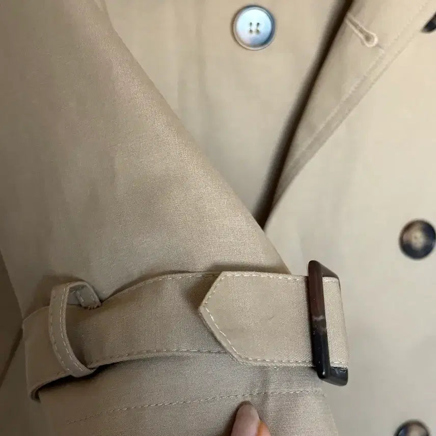 [BUNJANG] CoinKozz Beige Trench Coat / (새상품) 코인코즈 베이지 트렌치코트