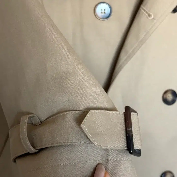 [BUNJANG] CoinKozz Beige Trench Coat / (새상품) 코인코즈 베이지 트렌치코트