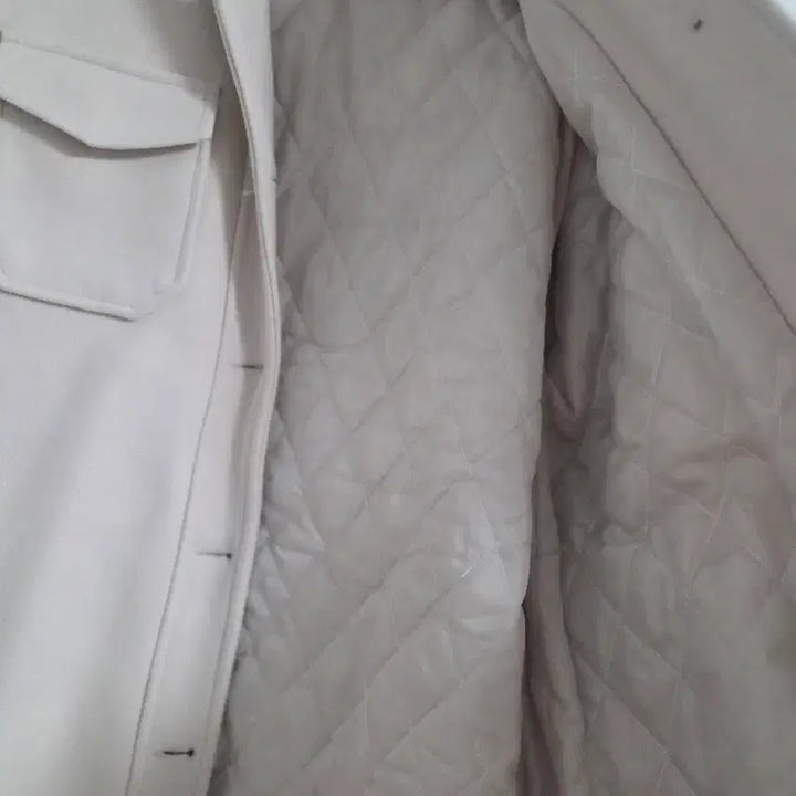 [BUNJANG] Beige Belted Short Jacket (Big Size) - Women&