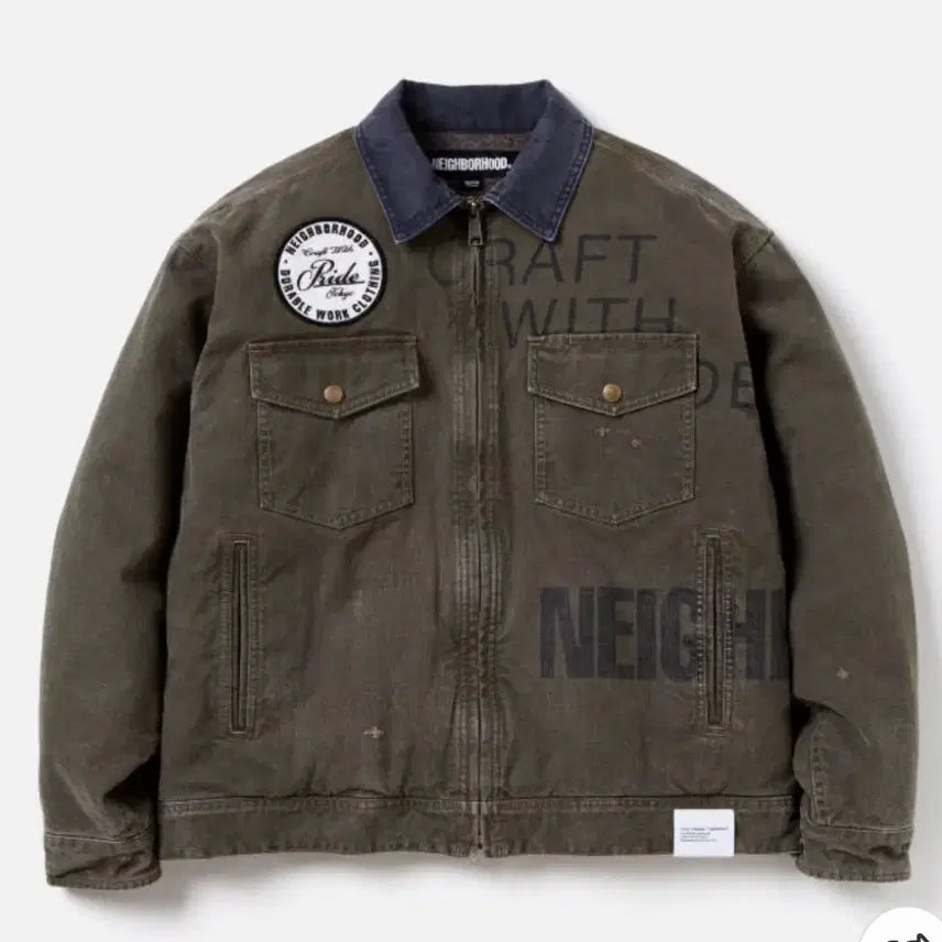 [BUNJANG] Neighborhood Duck Work Jacket / 네이버후드 덕 워크 자켓